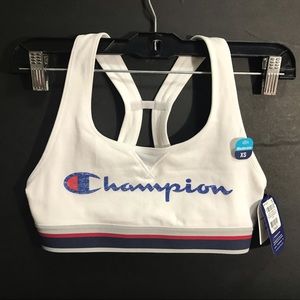 Champion authentic sports bra, script logo